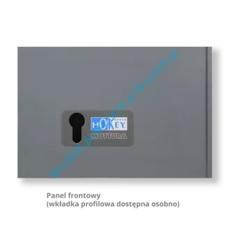 MOTTURA 10.HS6010 HOKEY sejf wolnostojący z zamkiem na wkładkę patentową (8 l) - 2