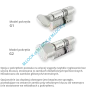 MUL-T-LOCK MTL 600 Modular / Interactive+ 45/70NN (115 mm), wkładka patentowa - 6