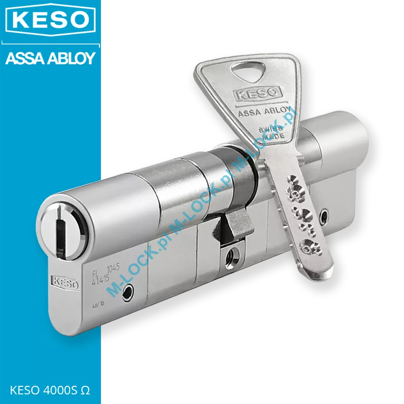 KESO 4000S Omega A.505 60/60NN (120 mm), wkładka patentowa