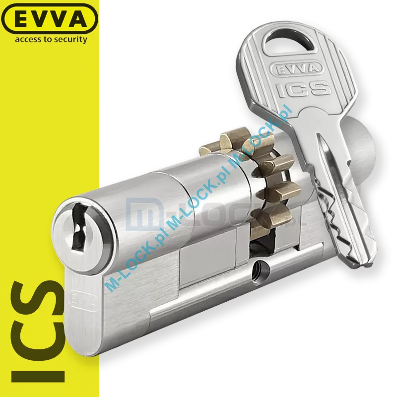 EVVA ICS 41/56ZN (97 mm), wkładka patentowa do drzwi WITEX Super-Lock