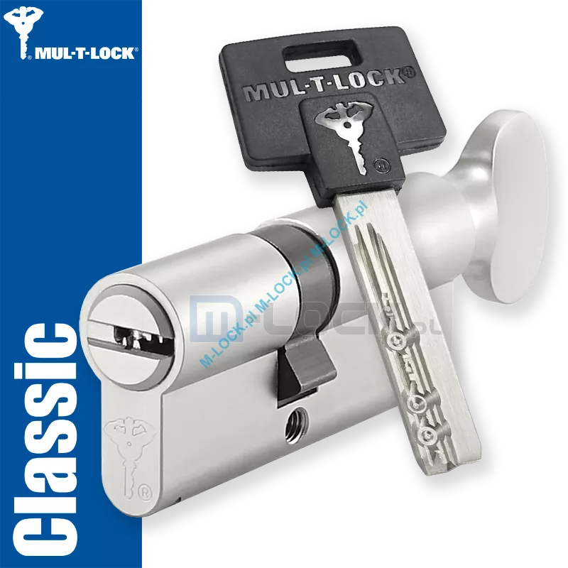MUL-T-LOCK Classic 31/40G1NN (71 mm), wkładka patentowa z pokrętłem