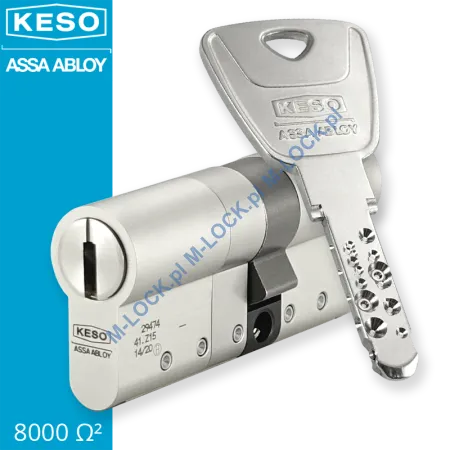 KESO 8000S Omega2 30/40NN (70 mm), wkładka patentowa