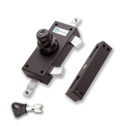 MOTTURA 35.383 zamek jednostronny-rozporowy na klucz typu POMPA