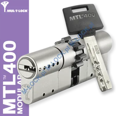 MUL-T-LOCK MTL 400 Modular / Classic PRO 43/48ZN (91 mm), wkładka patentowa