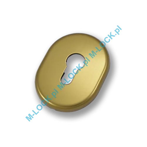 Rozeta na wkładkę AF-05-AB, stary mosiądz