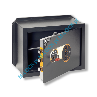 MOTTURA 11.2340 PERSONAL sejf ścienny z zamkiem kluczowym i mechanizmem szyfrowym (53 l)