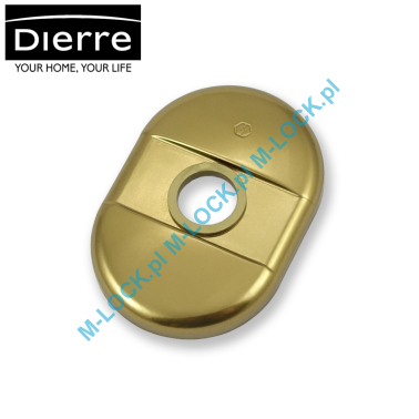 Dierre GIUGIARO, rozeta klamki, (brąz anodowany)