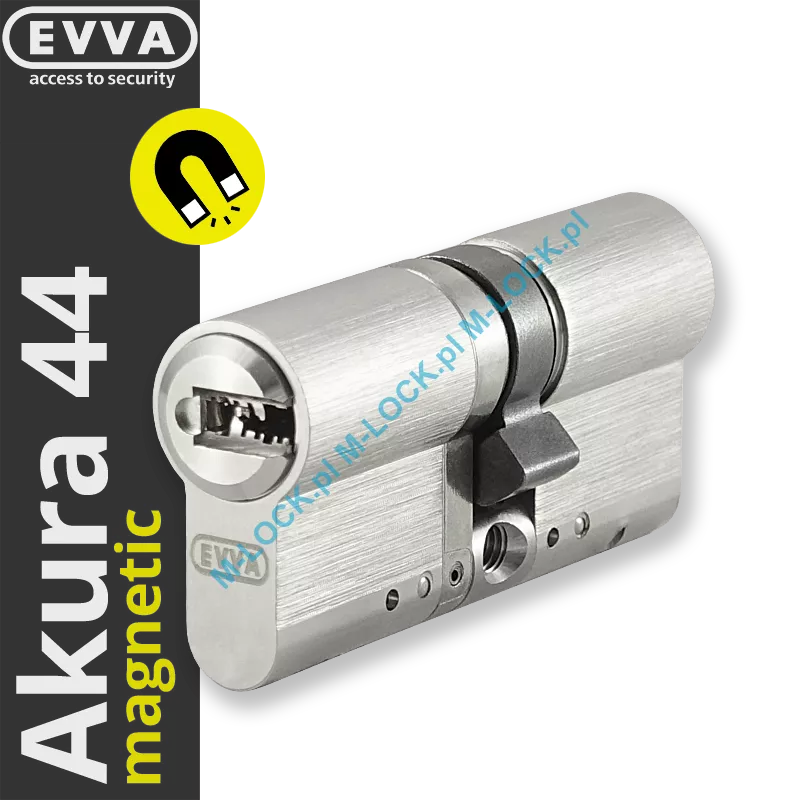 EVVA Akura 44 MAGNETIC, domówienie wkładki do kodu (do karty)
