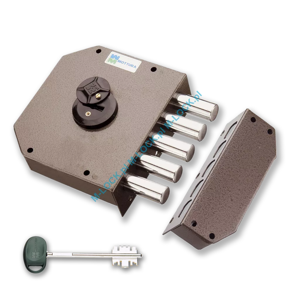 MOTTURA 20.500 zamek na klucz dwupiórowy