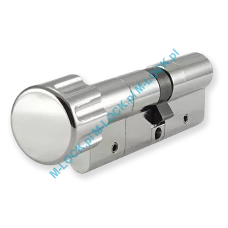 KESO 10RS Omega 40/50G1NN (90 mm), wkładka patentowa z gałką - 3