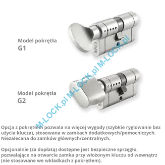 CAM 10+ 33/48ZN (76 mm), wkładka patentowa wkładka patentowa do drzwi WITEX Superlock - 6