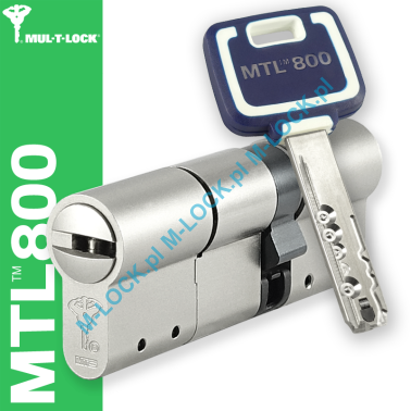 MUL-T-LOCK MTL 800 Modular / MT5+ 31/50NN (81 mm), wkładka patentowa