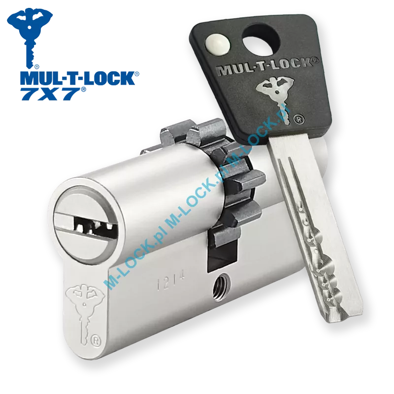 MUL-T-LOCK 7X7 30/35ZN (65 mm), wkładka patentowa