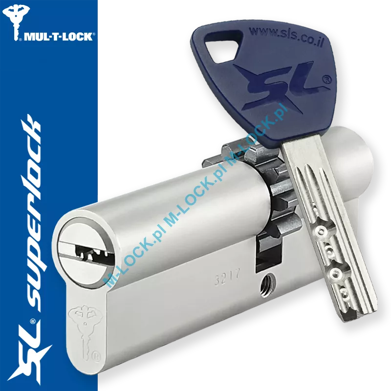 MUL-T-LOCK SL Classic 40/55ZN (95 mm), wkładka patentowa do drzwi WITEX Superlock