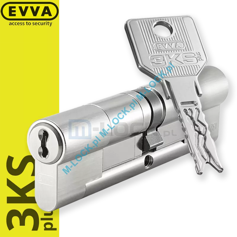 EVVA 3KSplus 51/56NN (107 mm), wkładka patentowa