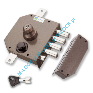 MOTTURA 30.632 zamek rozporowy na klucz typu POMPA z zatrzaskiem