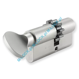 MUL-T-LOCK 7X7 30/40G1ZN (70 mm), wkładka patentowa z gałką - 4