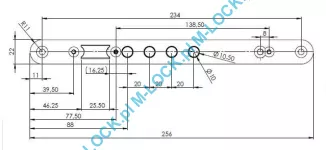 Zamek 103N do drzwi WITEX Super-Lock - 4