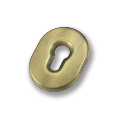 Rozeta na wkładkę AF-05R-OG, stary mosiądz