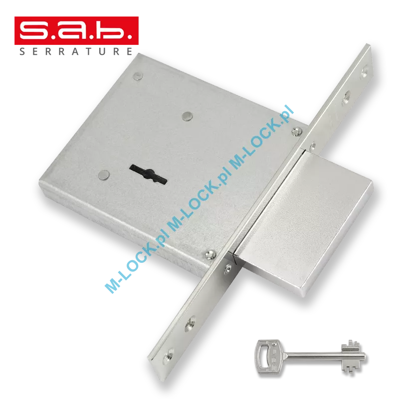 S.A.B. 450R-60N  zamek wpuszczany