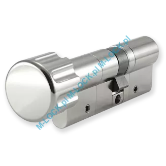 KESO 10RS Omega 35/45G1NN (80 mm), wkładka patentowa z gałką - 3