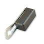 IKON 9132 (Assa-Abloy), zamek nawierzchniowy ze sztywnym łańcuchem (kolor: brąz), bez cylindra - 6