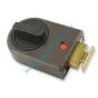 IKON 9132 (Assa-Abloy), zamek nawierzchniowy ze sztywnym łańcuchem (kolor: brąz), bez cylindra - 11