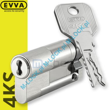 EVVA 4KS 0/57NN (66 mm), półwkładka patentowa