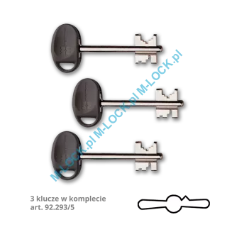 MOTTURA 89.NR471GRD/S zamek centralny-rozporowy do drzwi GARDESA - 2