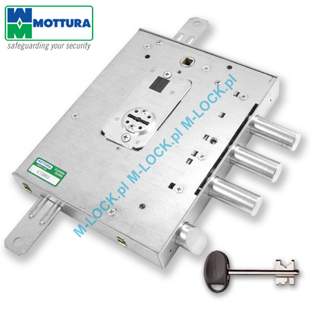 MOTTURA 89.NR471GRD/S zamek centralny-rozporowy do drzwi GARDESA