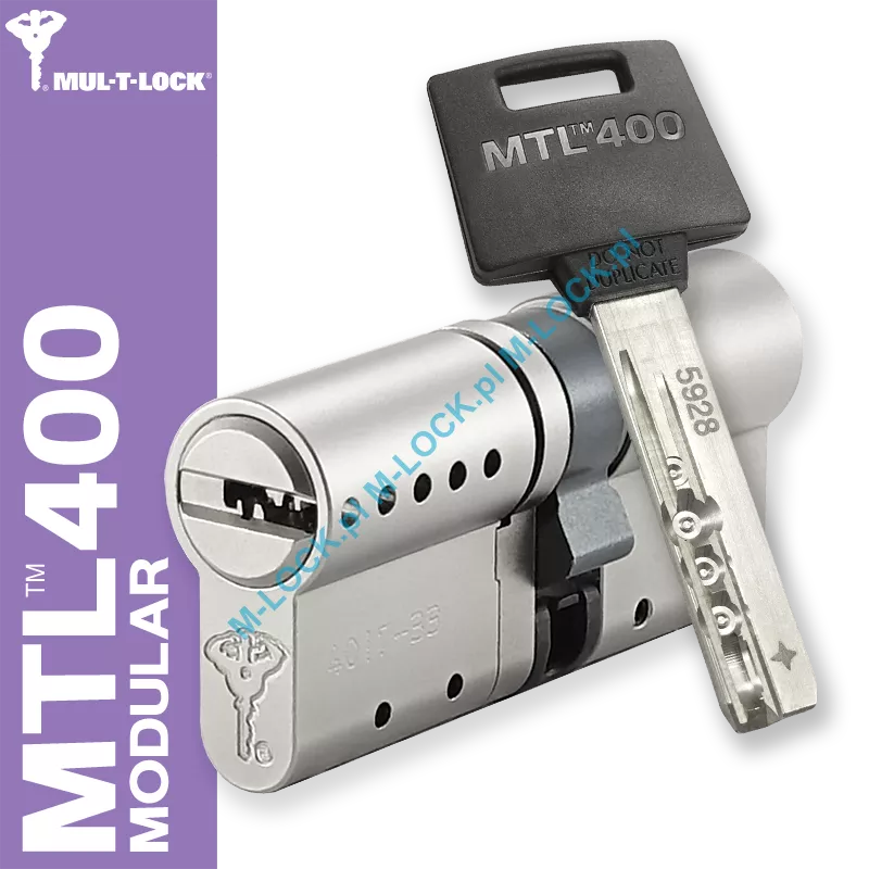 MUL-T-LOCK MTL 400 Modular / Classic PRO 31/40NN (71 mm), wkładka patentowa
