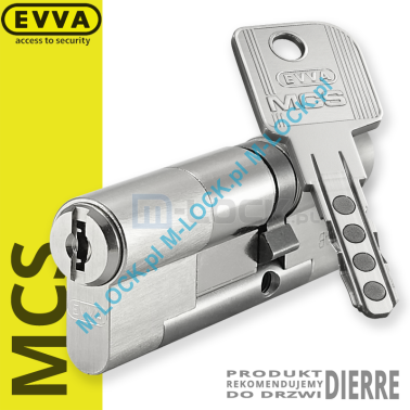 EVVA MCS 31/51NN (82 mm), wkładka patentowa do drzwi Dierre