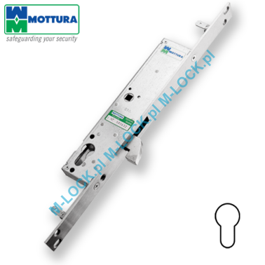 MOTTURA 47.205 zamek profilowy, rozporowy z ryglem semaforowym (hak)