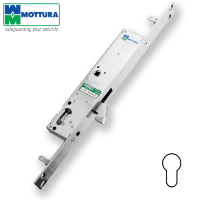 MOTTURA 47.205 zamek profilowy, rozporowy z ryglem semaforowym (hak)