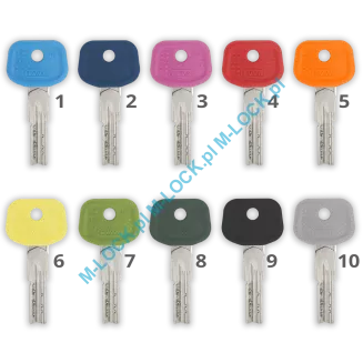 EVVA Akura 44 MAGNETIC - wkładka patentowa, kolor: nikiel (konfigurator) - 5