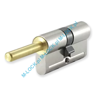 Dierre NEW POWER 30/30GUNN (60 mm), wkładka bębenkowa z uniwersalną sztycą pokrętła - 2