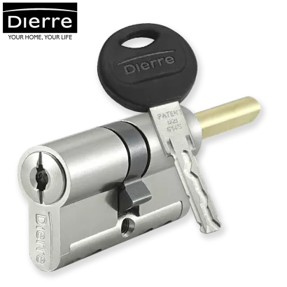 Dierre NEW POWER 30/30GUNN (60 mm), wkładka bębenkowa z uniwersalną sztycą pokrętła