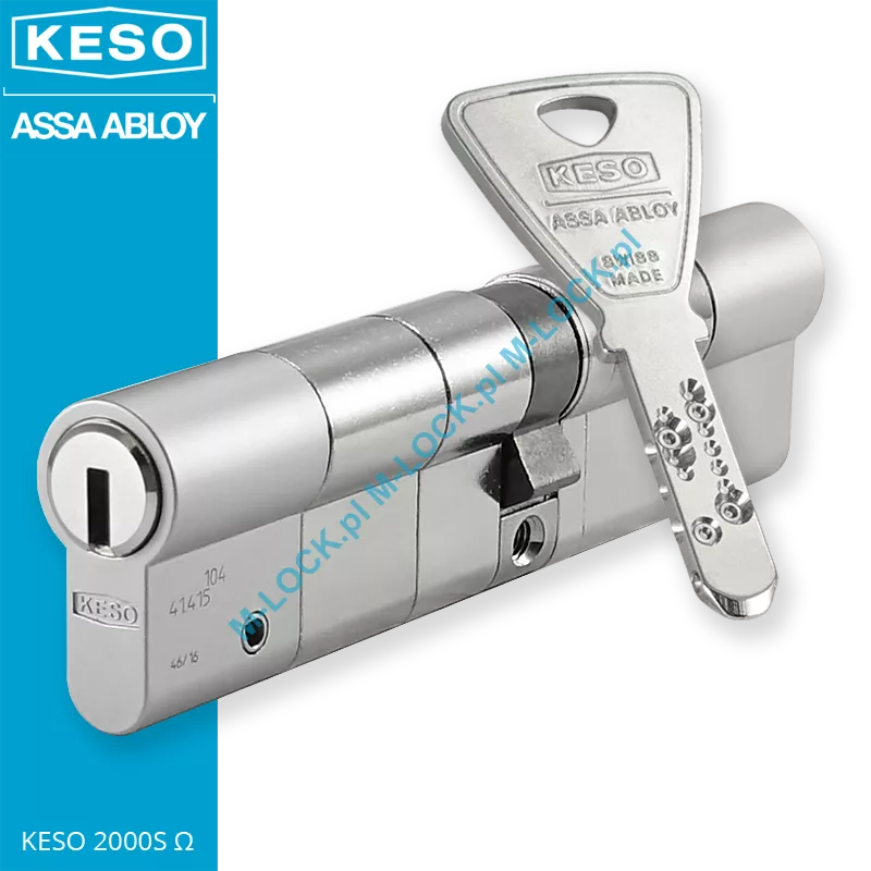 KESO 2000S Omega 55/60NN (115 mm), wkładka patentowa