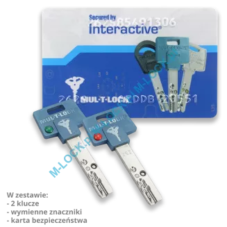 MUL-T-LOCK Interactive C13, kłódka hartowana - 2