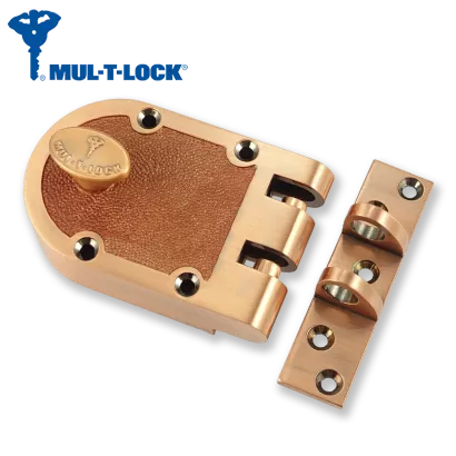 MUL-T-LOCK Deadlock Classic 01-CU, zamek nawierzchniowy (kolor: miedź)