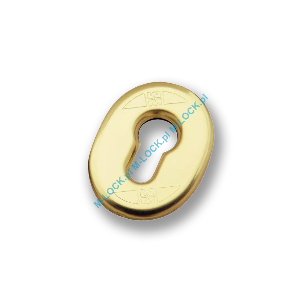Rozeta na wkładkę MOTTURA 95.396OLV mosiądz błyszczący