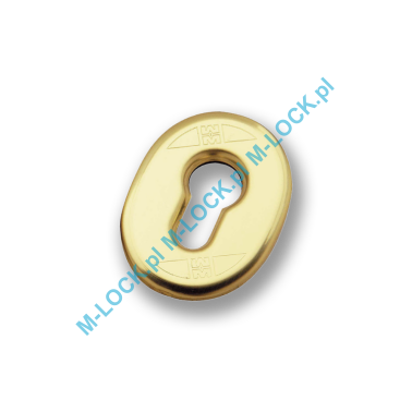 Rozeta na wkładkę MOTTURA 95.396OLV mosiądz błyszczący