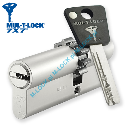 MUL-T-LOCK 7X7 33/48ZN (81 mm), wkładka patentowa