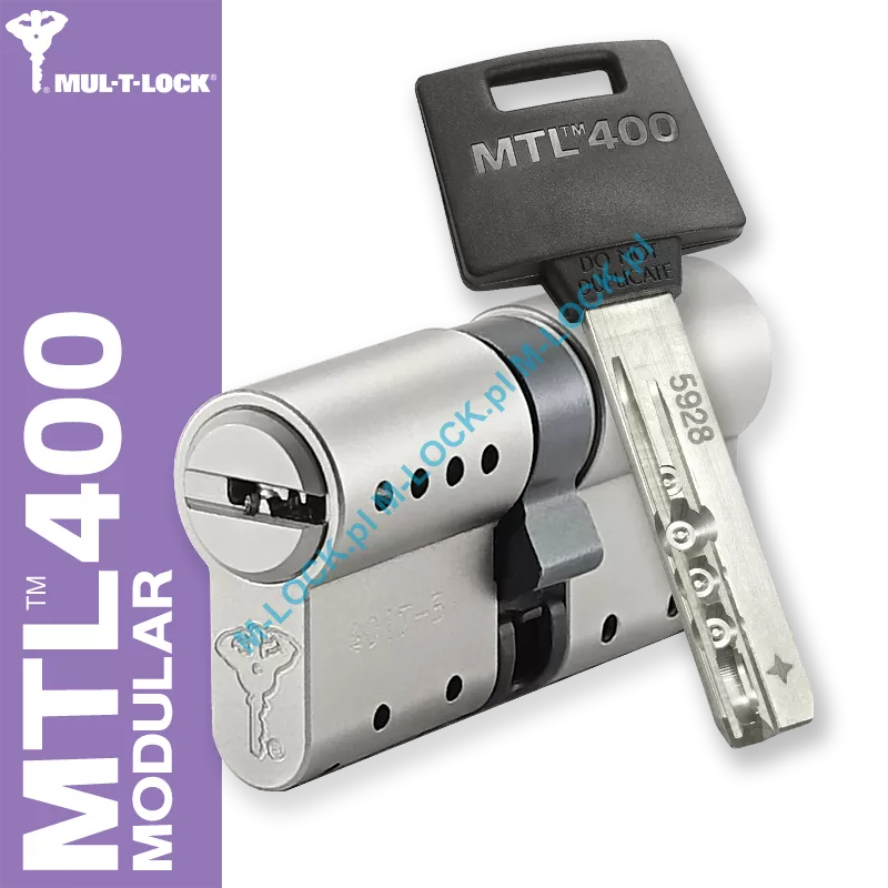 MUL-T-LOCK MTL 400 Modular / Classic PRO 31/31NN (62 mm), wkładka patentowa