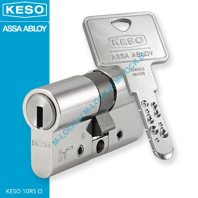 KESO 10RS Omega 30/30NN (60 mm), wkładka patentowa
