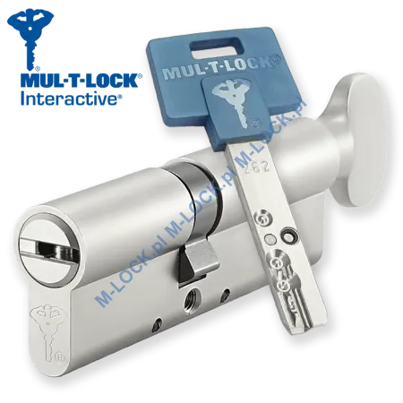 MUL-T-LOCK Interactive 40/50G1NN (90 mm), wkładka patentowa z pokrętłem