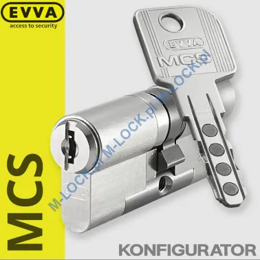EVVA MCS - wkładka patentowa (konfigurator)