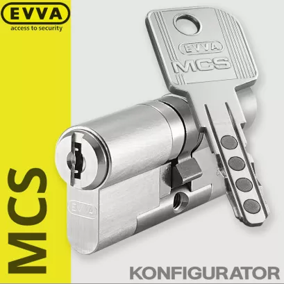 EVVA MCS - wkładka patentowa (konfigurator)