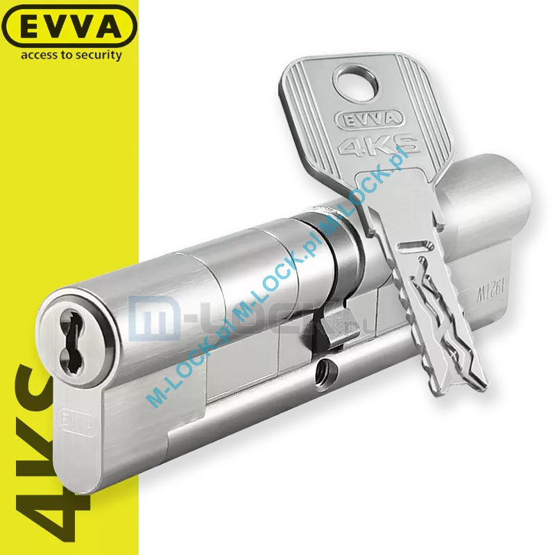 EVVA 4KS 61/61NN (122 mm), wkładka patentowa