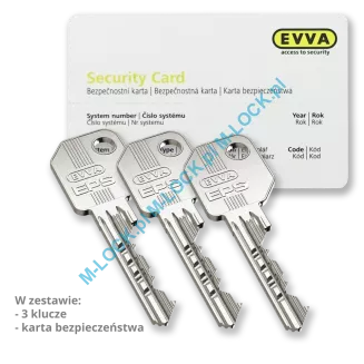 EVVA EPS SYMO - wkładka patentowa modularna z zębatką (konfigurator) - 2